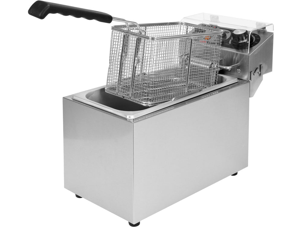 FRITEUZA 8L Yato YG - 04609 - Prajitoarele adanci, 5L, 3,2L, 2.0kW Yato - scule electrice si unelte profesionale - BricoMart