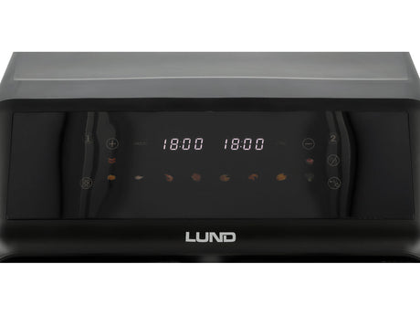 FRITEUZA AER CALD 2200W 4L+4L NEGRU Lund 67563 Lund - scule electrice si unelte profesionale - BricoMart