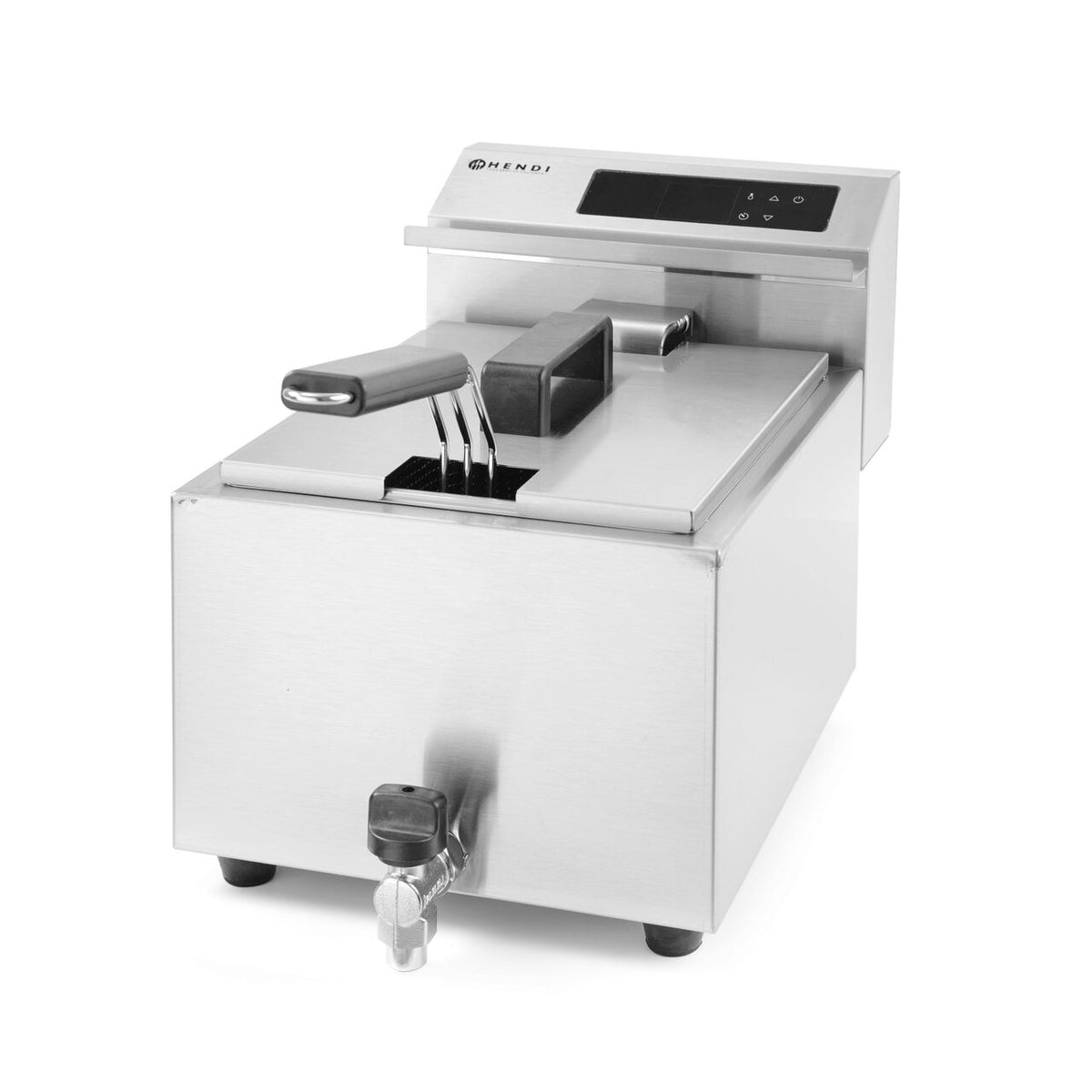 Friteuza MasterCook cu robinet scurgere - 8 lt
