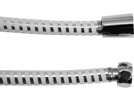 FURTUN DE DUS 1.5M PVC CHROME - ALB Fala 75652 - Furtunuri de dus, 1,5 m Fala - scule electrice si unelte profesionale - BricoMart