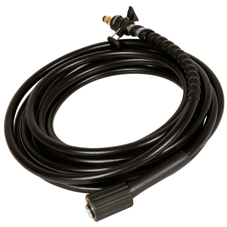 Furtun de inalta presiune original Einhell din PVC, accesoriu pentru curatitor cu inalta presiune, pentru niveluri maxime de presiune de 200 bar, pentru curatitoarele cu inalta presiune Einhell TC - HP 90, TC - HP 130, TE - HP 140 si TE - HP 170 Einhell - scule electrice si unelte profesionale - BricoMart