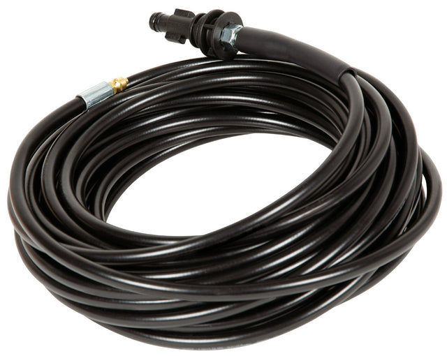 Furtun Einhell pentru curatarea tevilor, accesoriu pentru curatare cu inalta presiune, pentru niveluri maxime de presiune de 200 bar, lungime 15 m, pentru curatitoarele cu inalta presiune Einhell TC - HP 90, TC - HP 130, TE - HP 140 si TE - HP 170 Einhell - scule electrice si unelte profesionale - BricoMart