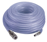 Furtun tesut original Einhell 15 m (accesorii pentru compresor, lungime 15 m, diametru interior 9 mm, filet interior R 1/4'', fabricat din tesatura PVC, presiune de lucru max. 15 bar) Einhell - scule electrice si unelte profesionale - BricoMart