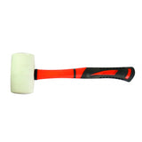 GADGET Ciocan cauciuc alb maner TPR 445g GD Capatul este fabricat din cauciuc foarte elastic Maner ergonomic Gadget - scule electrice si unelte profesionale - BricoMart