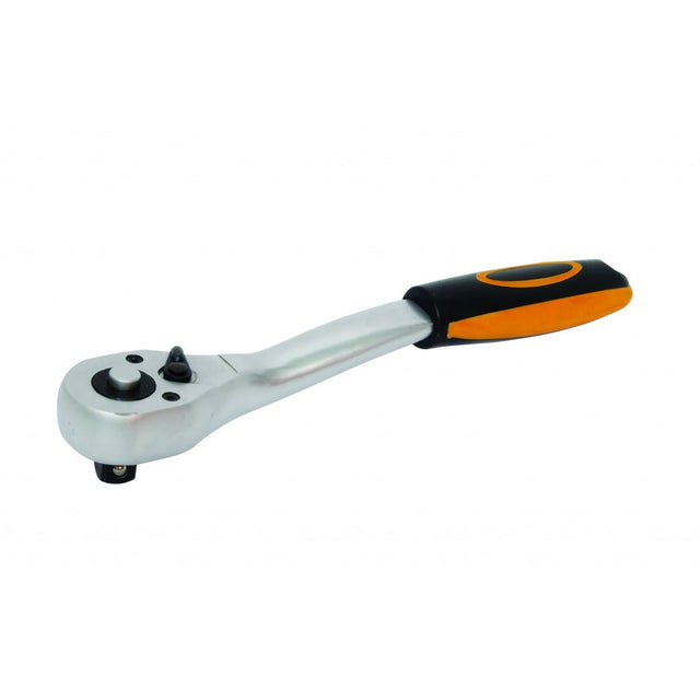GADGET Clichet maner curbat 1/2"x250mm 72t CR - V GD Maner Bi - material pentru aderenta sporita Fabricat din Otel Cr - V Gadget - scule electrice si unelte profesionale - BricoMart