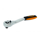 GADGET Clichet maner curbat 3/8"x199mm 72t CR - V GD Maner Bi - material pentru aderenta sporita Fabricat din Otel Cr - V Gadget - scule electrice si unelte profesionale - BricoMart