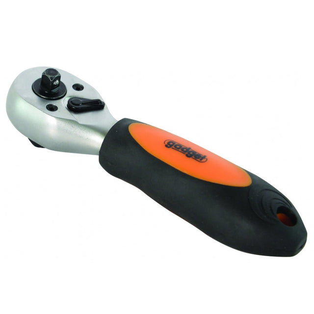 GADGET Clichet maner drept 1/4" & 3/8" x145mm CR - V GD Maner Bi - material pentru aderenta sporita Fabricat din Otel Cr - V Compact size Gadget - scule electrice si unelte profesionale - BricoMart