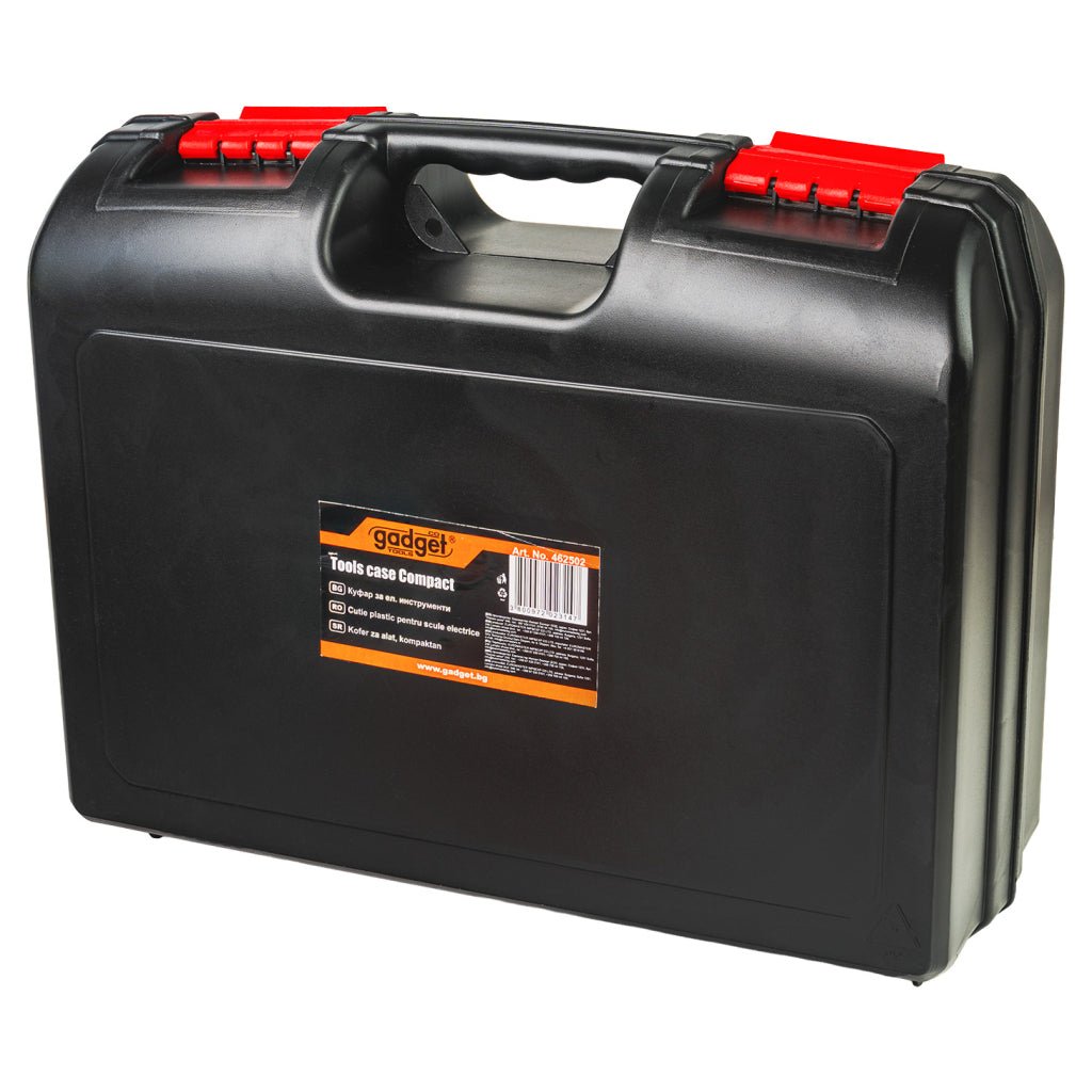 GADGET Cutie plastic pentru scule electrice Dimensiuni compacte – ideal pentru depozitarea și transportul convenabil al uneltelor de bază Organizare bună – spațiul Gadget - scule electrice si unelte profesionale - BricoMart