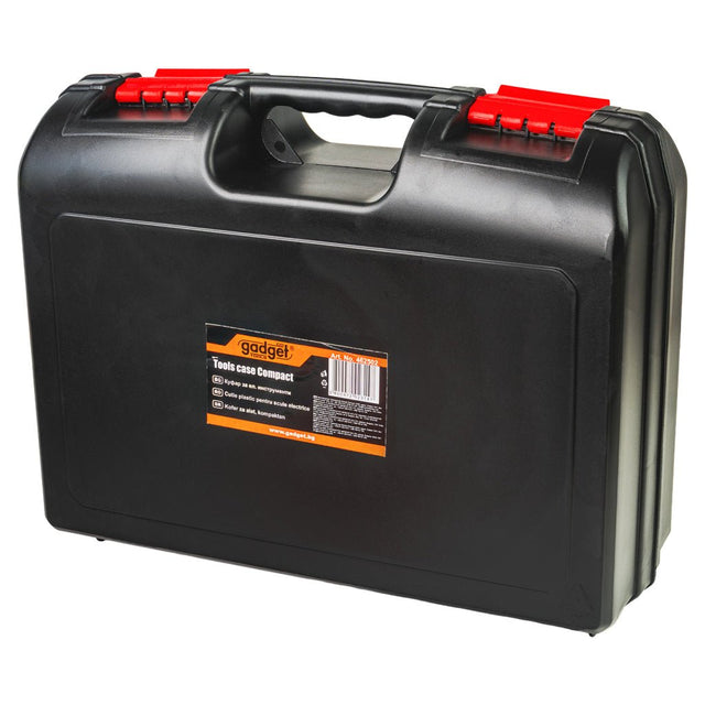 GADGET Cutie plastic pentru scule electrice Dimensiuni compacte – ideal pentru depozitarea și transportul convenabil al uneltelor de bază Organizare bună – spațiul Gadget - scule electrice si unelte profesionale - BricoMart