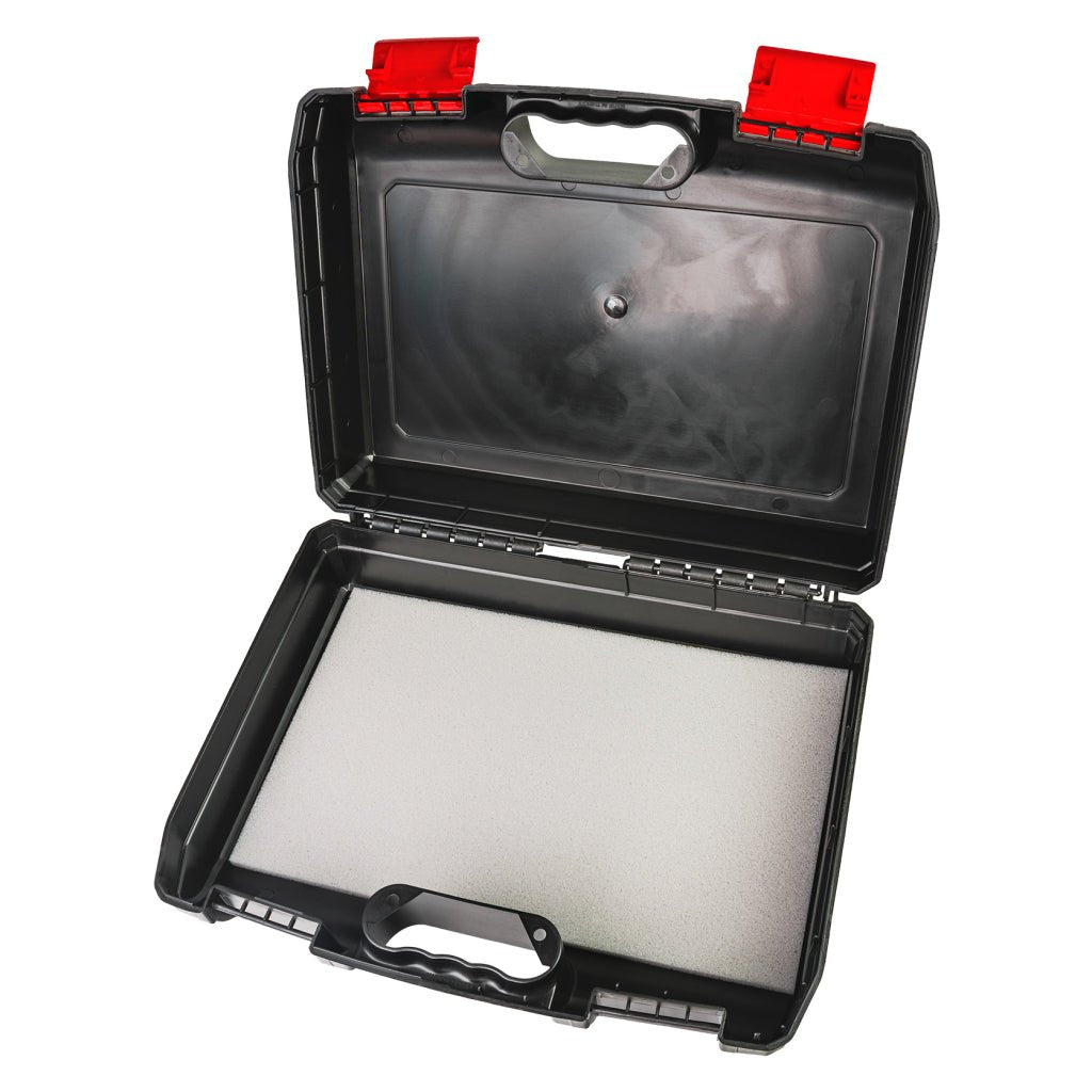 GADGET Cutie plastic pentru scule electrice Dimensiuni compacte – ideal pentru depozitarea și transportul convenabil al uneltelor de bază Organizare bună – spațiul Gadget - scule electrice si unelte profesionale - BricoMart