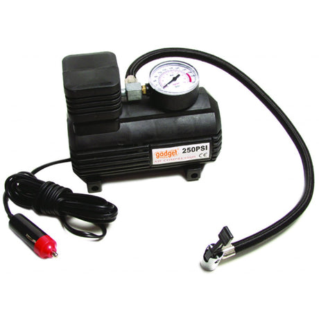 GADGET Mini compresor 250 PSI RD - AC08 Alimentat de la mufa de bricheta a masinii Gadget - scule electrice si unelte profesionale - BricoMart