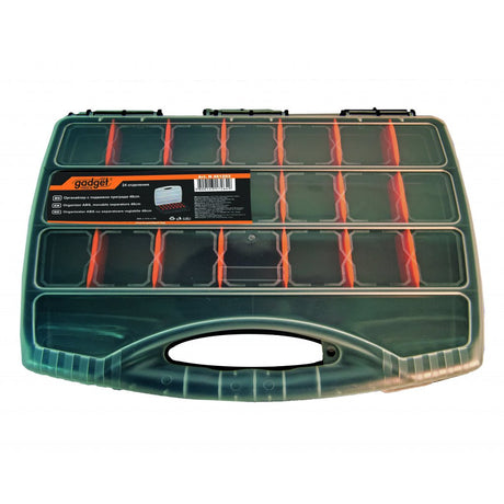 GADGET Organizator ABS cu separatoare reglabile, 48cm Compartimente functionale cu posibilitatea redimensionarii Gadget - scule electrice si unelte profesionale - BricoMart