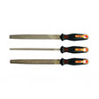 GADGET Pile maner lemn 20mm set 3pcs GD Fabricat din otel carbon de calitate Maner ergonomic Bi-material Gadget - scule electrice si unelte profesionale - BricoMart