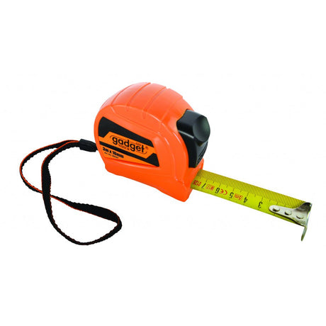GADGET Ruleta carcasa ABS cu autostop 19mm x5.0m GD Fabricat din plastic de inalta calitate Functie autostop Gadget - scule electrice si unelte profesionale - BricoMart