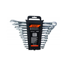 GADGET Set 12 chei combinate 6 - 22mm CR - V GD Fabricata din Otel Cr - V Suport util pentru depozitare Gadget - scule electrice si unelte profesionale - BricoMart