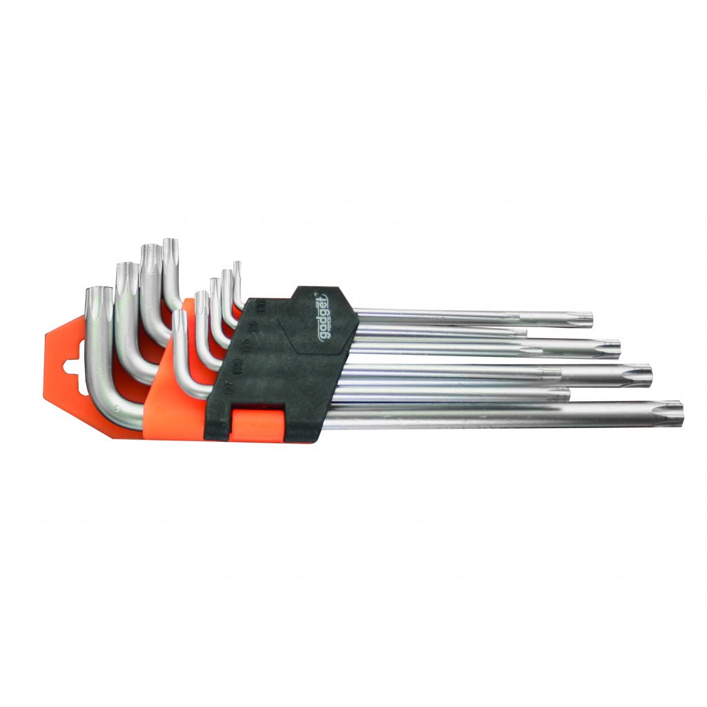 GADGET Set chei torx extra lungi "L" 9pcs CR-V GD Fabricat din Otel Cr-V Gadget - scule electrice si unelte profesionale - BricoMart