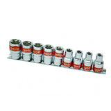 GADGET Set tubulare Torx 1/2" 9pcs CR - V GD Fabricat din Otel Cr - V Gadget - scule electrice si unelte profesionale - BricoMart