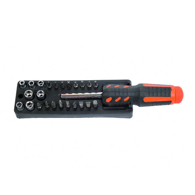 GADGET Surubelnita cu biti si tubulare set 25pcs GD Kit multifunctional Cutie utila de depozitare Gadget - scule electrice si unelte profesionale - BricoMart