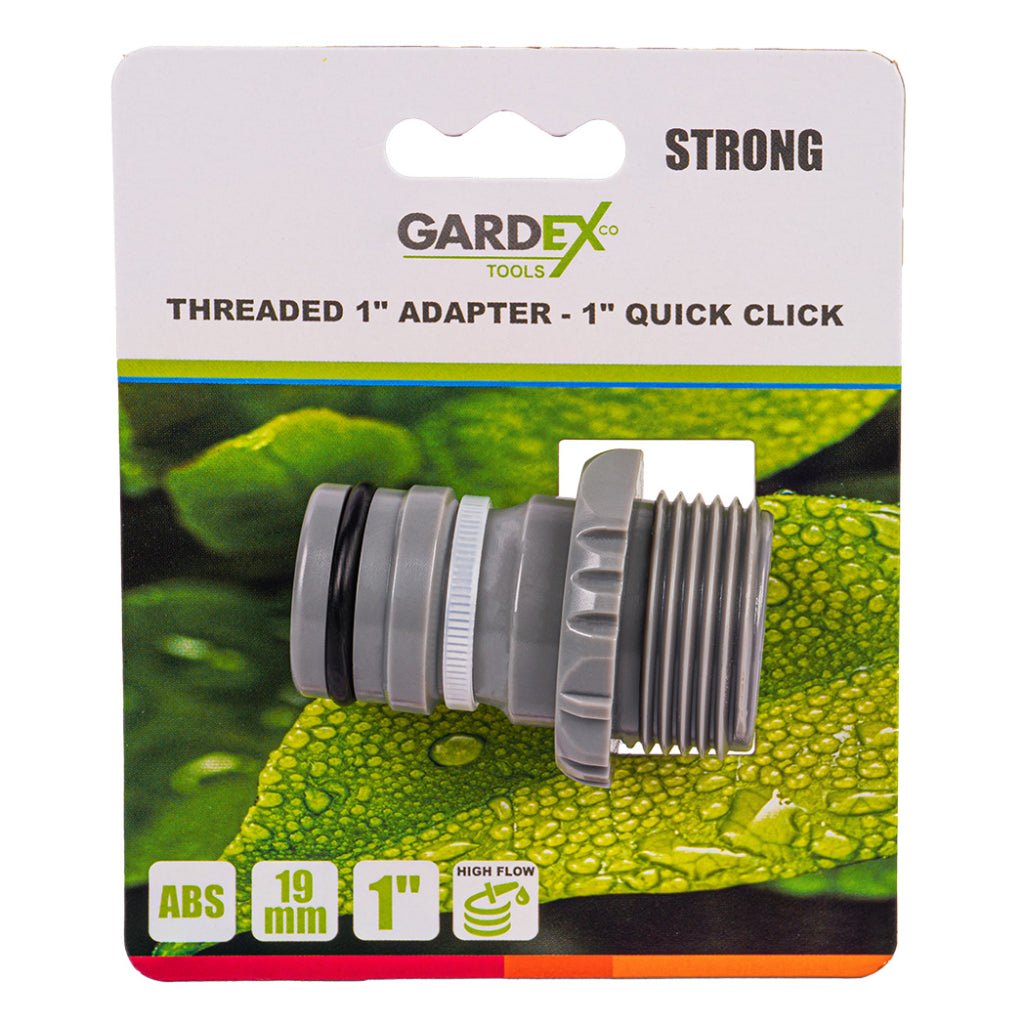 GARDEX Adaptor 1" Quick Click STRONG GX Gardex - scule electrice si unelte profesionale - BricoMart