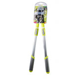 GARDEX Foarfeca pentru crengi LS01 cu mânere telescopice GX Foarfeca de ramuri cu mânere telescopice din aluminiu Lamă de tăiere superioară din oțel japonez SK5 și acoperire cu tef Gardex - scule electrice si unelte profesionale - BricoMart