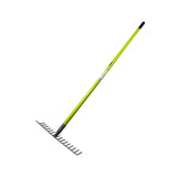 GARDEX Grebla 16 dinti cu maner din fibra de sticla GX Tip:Greblă combinată pentru grădină Aplicații:Pentru afânarea solului, nivelare și colectarea resturilor Număr dinți:16 Gardex - scule electrice si unelte profesionale - BricoMart