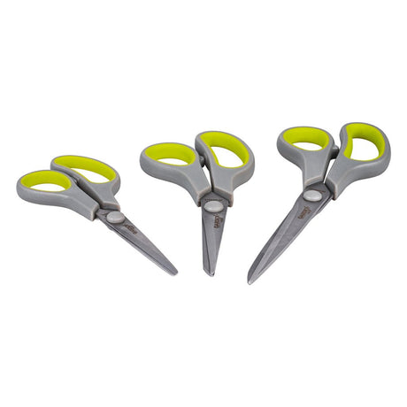 GARDEX Set 18 foarfeci universale EASY CUT GX Set 3 dimensiuni într - o cutie – 18 bucăți: 6x 130 mm, 175 mm și 210 mm – acoperă toate aplicațiile uzuale Lame acoperite Gardex - scule electrice si unelte profesionale - BricoMart