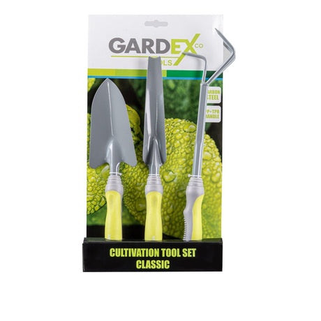 GARDEX Set unelte de gradina CLASSIC GX Instrumentele de grădinărit sunt bine făcute pentru a acoperi o mare varietate de aplicații de grădinărit Gardex - scule electrice si unelte profesionale - BricoMart