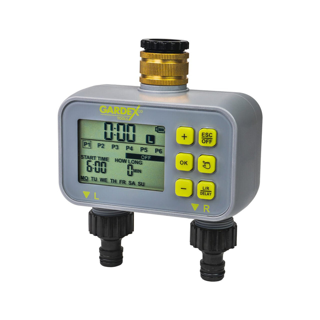 GARDEX Temporizator electronic dual udare CULTURE GX Gardex - scule electrice si unelte profesionale - BricoMart