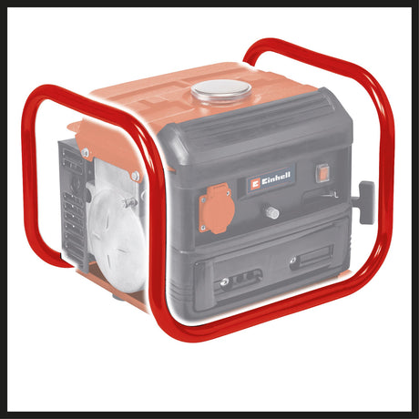 Generator de curent Einhell, benzina TC - PG 10/E5, 680 W, motor in 2 timpi, priza de 230 V, cadru de sustinere, picioare robuste, intrerupator de suprasarcina, pornire prin tragere de cablu Einhell - scule electrice si unelte profesionale - BricoMart