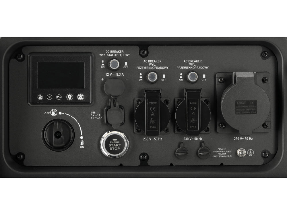 Generator invertor YATO YT - 85486 5000W , 5KW puternic , 224 cm³ YATO - scule electrice si unelte profesionale - BricoMart