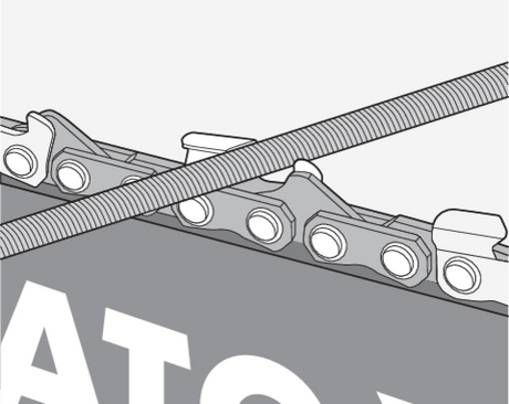 GHIDAJ ASCUTIT LANT DRUJBA 4.0MM Yato YT - 85035 - Pile ascutit lant drujba, 250 mm, 4.0 mm, rezistent Yato - scule electrice si unelte profesionale - BricoMart