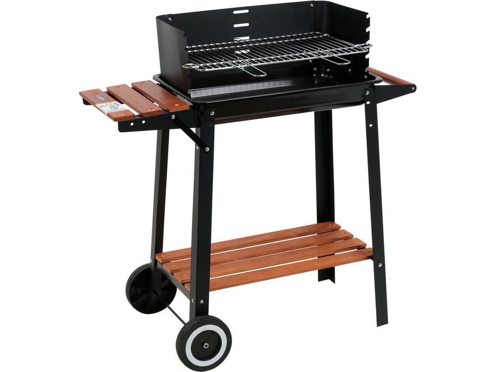 GRATAR CARBUNE CU RAFT, 48X28CM Lund 99907 - 83 x 41 x 85 cm, 77 cm, 69,5 cm, 48 x 26 Lund - scule electrice si unelte profesionale - BricoMart