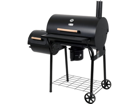 GRATAR CARBUNI CU AFUMATOARE XXL,64X37CM Lund 99909 - 112 x 63 x 123 cm, 85,5 cm, 64 x 37 cm, 33 x 33 cm Lund - scule electrice si unelte profesionale - BricoMart