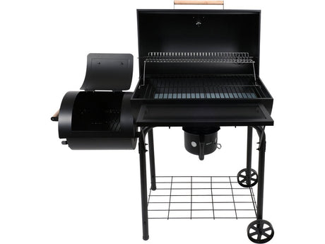 GRATAR CARBUNI CU AFUMATOARE XXL,64X37CM Lund 99909 - 112 x 63 x 123 cm, 85,5 cm, 64 x 37 cm, 33 x 33 cm Lund - scule electrice si unelte profesionale - BricoMart