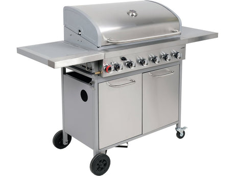 GRATAR GAZ AKKA 6+1,GRILAJ DE FONTA, 18.2KW Lund 99656 - 11 kg, 2,5 kW, 3,2 kW, 18,2 kW Lund - scule electrice si unelte profesionale - BricoMart