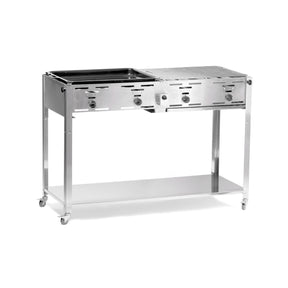 Gratar Master model Quattro 1270x525x(H)840mm 22Kw