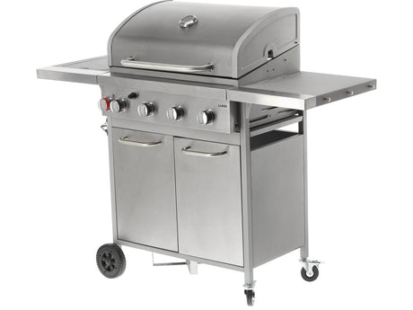 GRATAR PE GAZ AKKA 4+1 ARZATOARE, 16KW, SUPRAFATA DE GATIT DIN FONTA Lund 99655 - 3,2 kW, 11 kg, 136 x 53 x 109 cm, 63 x 40 cm Lund - scule electrice si unelte profesionale - BricoMart