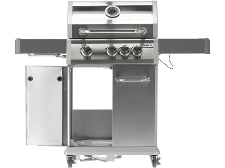 GRATAR PE GAZ ITAMI 3+1 ARZATOARE, 11.5KW, CAPAC CU GEAM Yato YG - 20015 - 60 x 41, 5 cm, 2,2 kW, 11 kg Yato - scule electrice si unelte profesionale - BricoMart