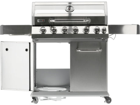 GRATAR PE GAZ ITAMI 6+1 ARZATOARE, 20.5KW, CAPAC CU GEAM Yato YG - 20016 - 82 x 41, 5 cm, 2,2 kW, 144 x 57 x 112cm Yato - scule electrice si unelte profesionale - BricoMart