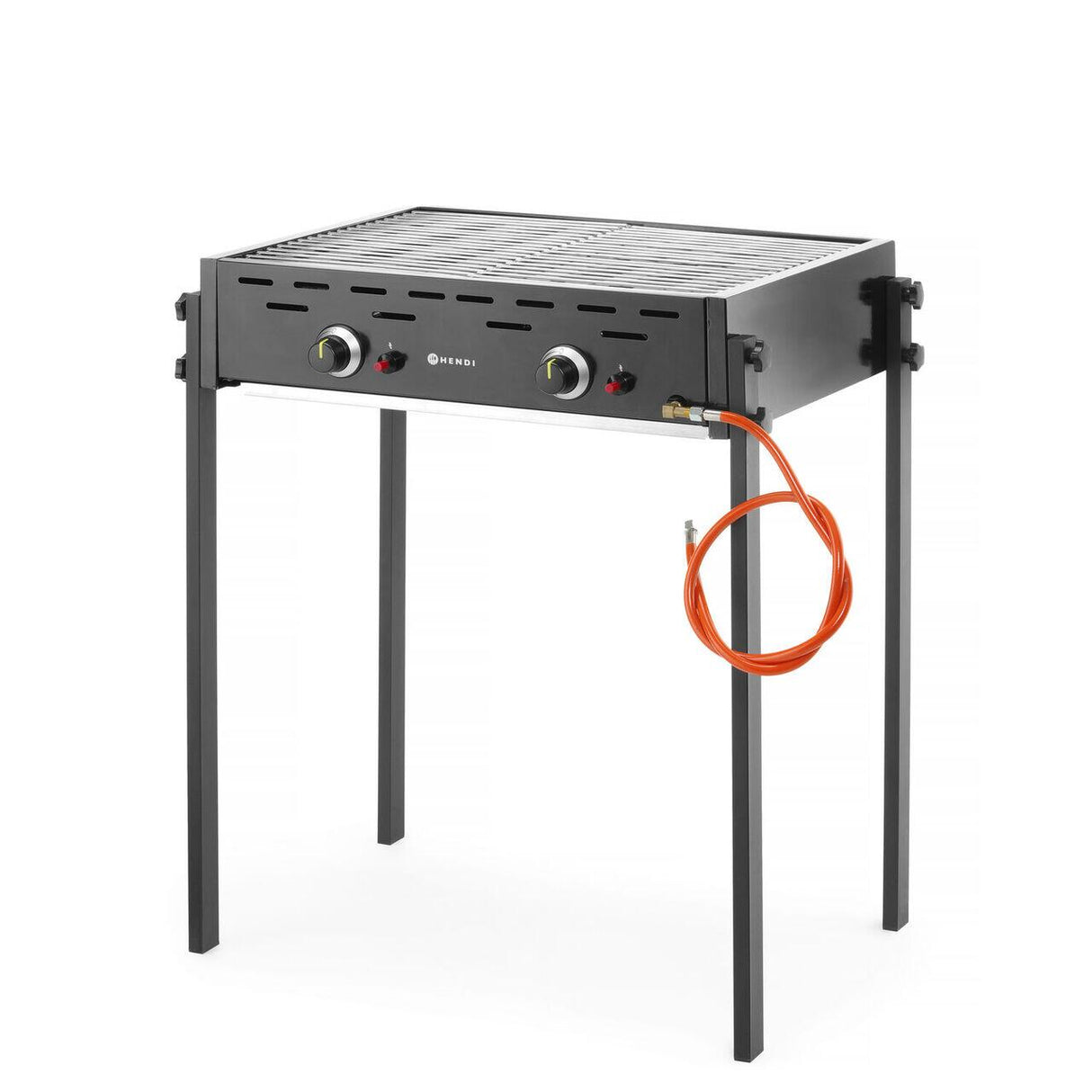 Gratar pe gaz Roast-Master Pro Black, HENDI, negru, 11,6 kW, 790x560x(H)900mm