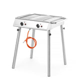 Gratar pe gaz Xantos, HENDI, 9,5kW, 770x710x(H)870mm