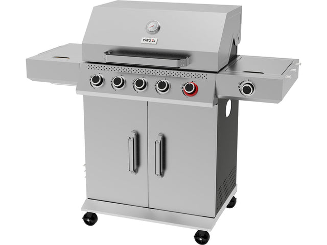 GRATAR PE GAZ YAO 5+1, 19KW, OTEL INOXD. Yato YG - 20032 Yato - scule electrice si unelte profesionale - BricoMart