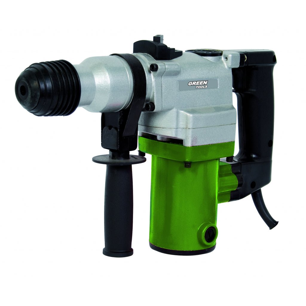 GREEN TOOLS Ciocan rotopercutor 850W 26mm RD - HD42 Green Tools Comutator de functii Prindere SDS+ Viteza reglabila Maner auxiliar Limitator de adancime Green Tools - scule electrice si unelte profesionale - BricoMart