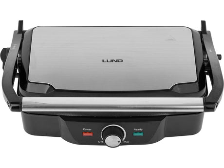 GRILL ELECTRIC 1600W, 28 X 17CM, REGLAREA TEMPERATURII Lund 67458 - Gratare electrice, 240V, 70cm Lund - scule electrice si unelte profesionale - BricoMart