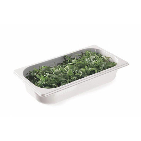 Tava gastronorm Hendi GN 1/3 2.5 litri, inaltime 65 mm, policarbonat