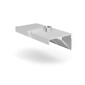Hota de perete, HENDI, Profi Line, fara iluminare, 1000x700x(H)450mm