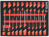 Insertie dulap de scule 21 piese YATO YT-55494