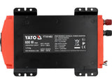 INVERTOR TENSIUNE 12V/230V 600W Yato YT - 81482 - 1200W Yato - scule electrice si unelte profesionale - BricoMart