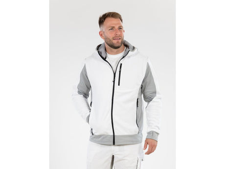 JACHETA FLEECE CU GLUGA SARNA ALBA L Yato YT - 79178 - 300 g, 290 g, rezistent Yato - scule electrice si unelte profesionale - BricoMart