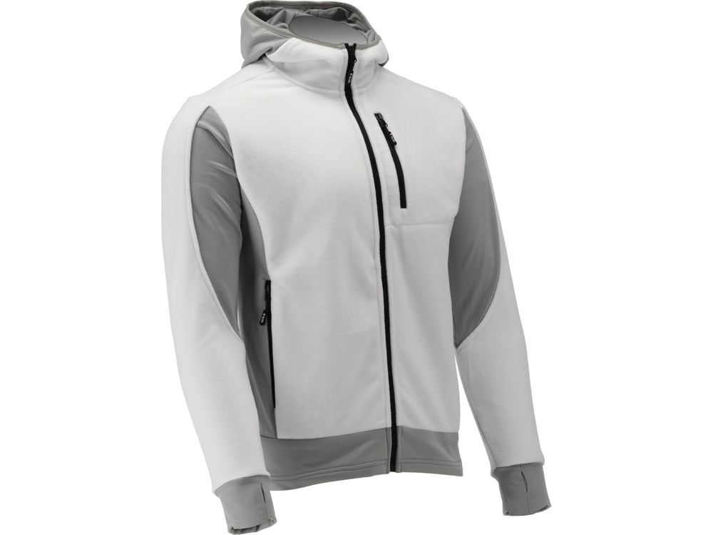 JACHETA FLEECE CU GLUGA SARNA ALBA XL Yato YT - 79179 - 300 g, 290 g, rezistent Yato - scule electrice si unelte profesionale - BricoMart